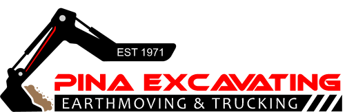 Pina Excavating Logo