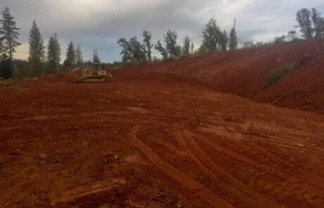 Excavating for new home